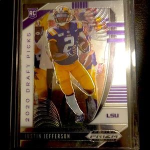 Justin Jefferson rookie card